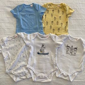 5pc onesie Indian little friends set